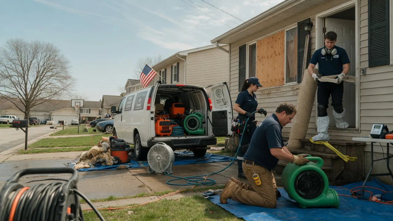 Water Damage Restoration in Melstone, MT near me